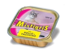 Mistigris Patè con Pollo e Tacchino 100g - Revolution Pet